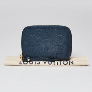 Louis Vuitton Celeste Monogram Empreinte Secret Compact Wallet